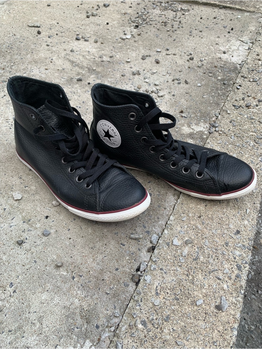 Leather converse Chuck Taylor All Star (39.5) - Excellent état!